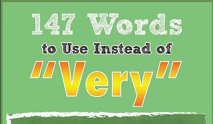147 words to use instead of very