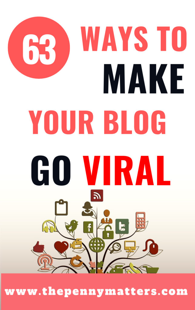 63 ways to make your blog go viral
