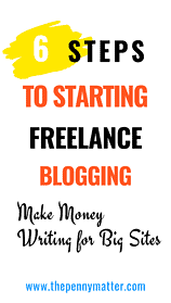 Freelance Blogging: 6 Actionable Steps To Get Started Today