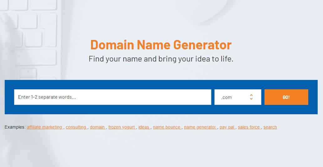 Namebounce business name generators