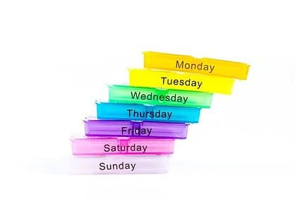How to Organize Your Week for Optimum Productivity