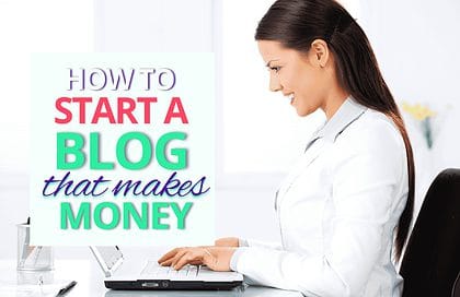 how to start a money making blog for beginners