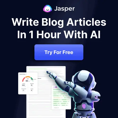 Jasper ai Jarvis ai blogging