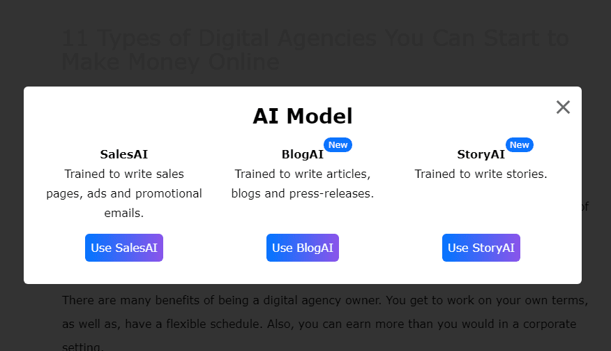 Closerscopy AI Models