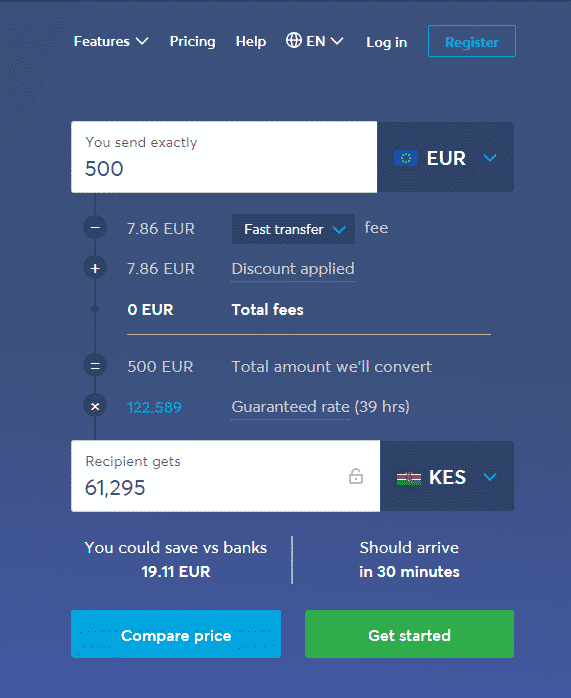 Wise Free 500 Euros Offer