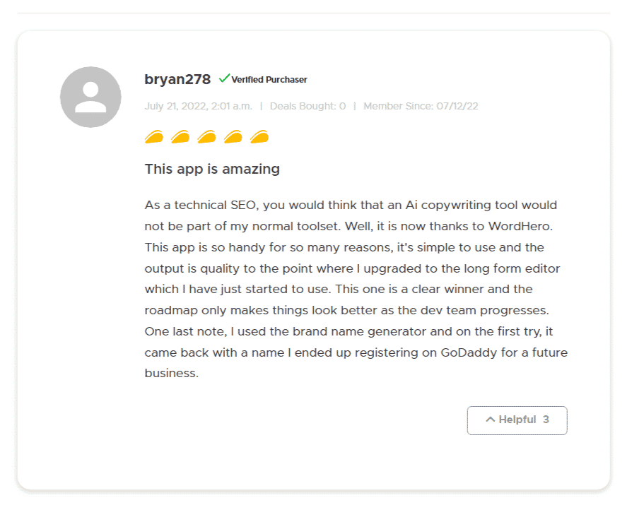 WordHero Reviews 1