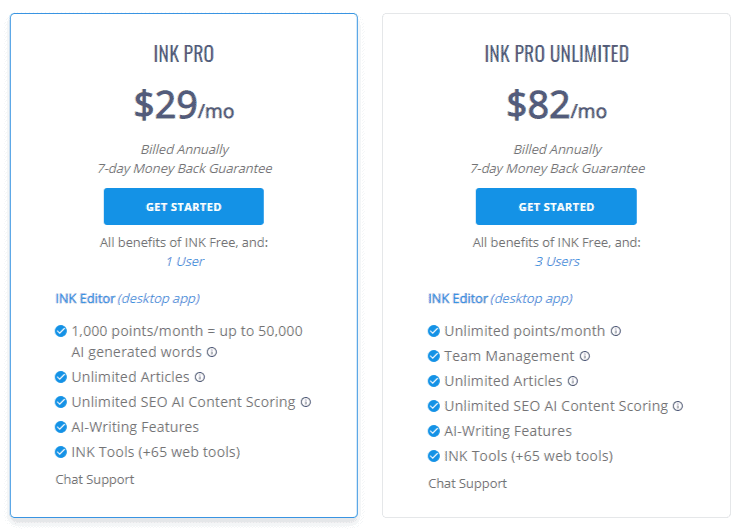 Ink Editor Pro AI Pricing