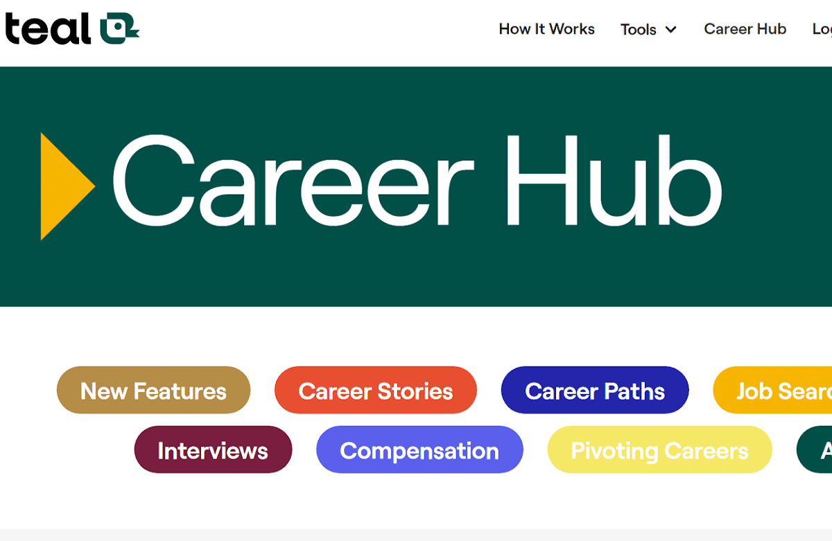 Teal Career Hub