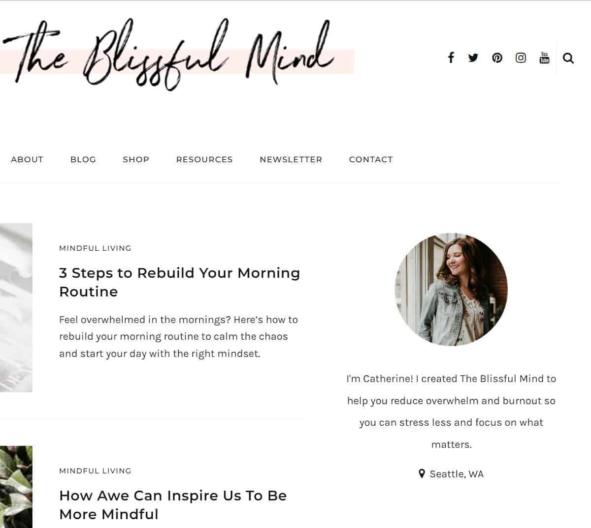 The Blissful Mind Blog