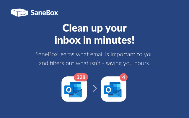 SaneBox Review Clean Up in Minutes (640x400)