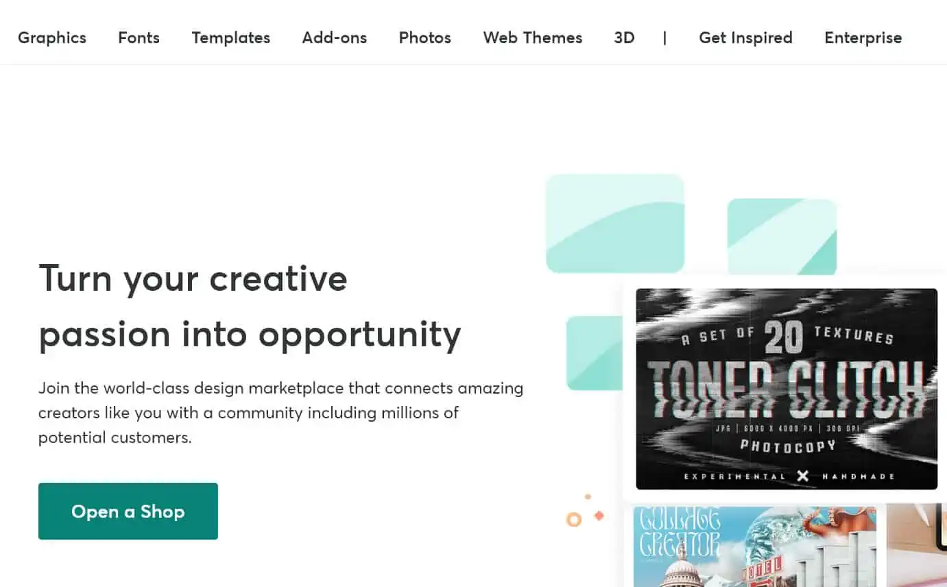 Where to Sell Canva Designs Creative Market