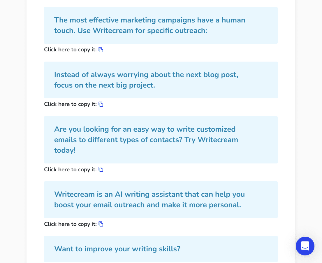 Writecream Review: Features, Pricing, and Email Personalization Tools Writecream Review Engaging Social Media Posts