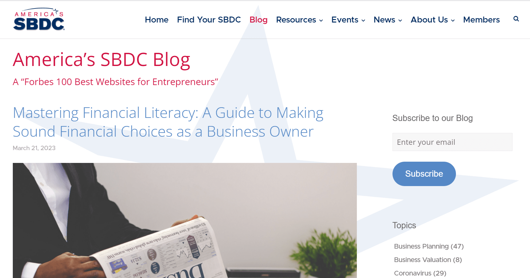 America's SBDC Blog