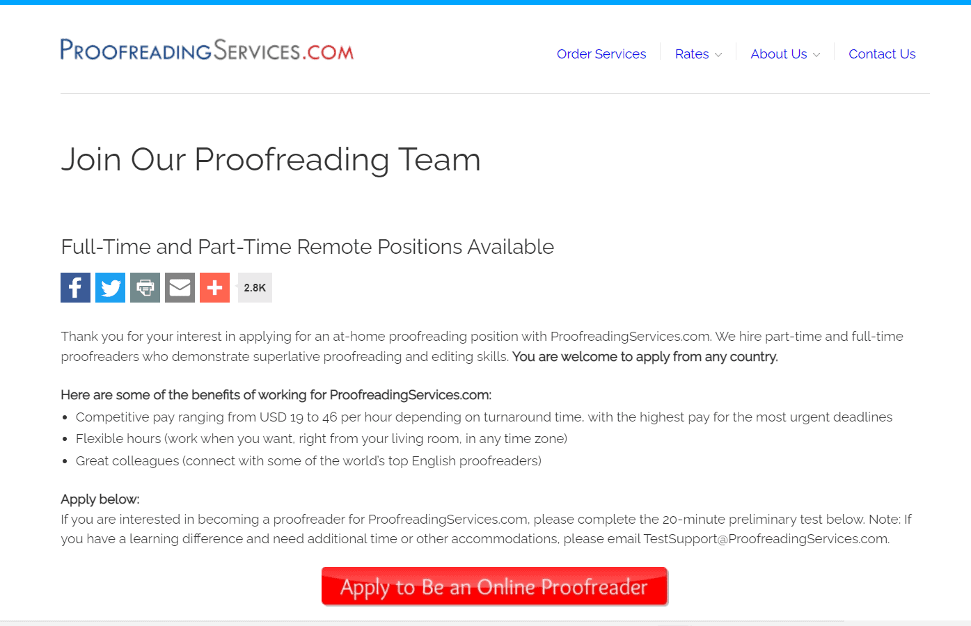 Proofreading Services Review: Is it Legit and Should you Work for Them? Proofreading Services Review Application