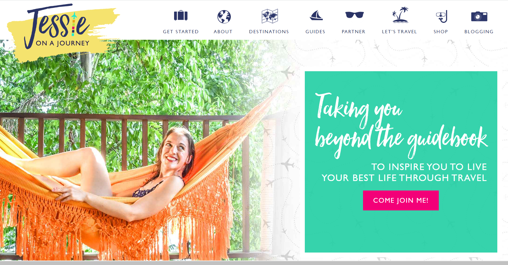 How to start a travel blog trave blog examples Jessie on a Journey