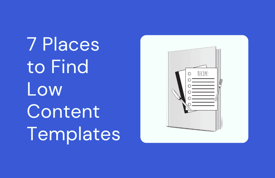 7 Best Places to Find Low Content Book Templates