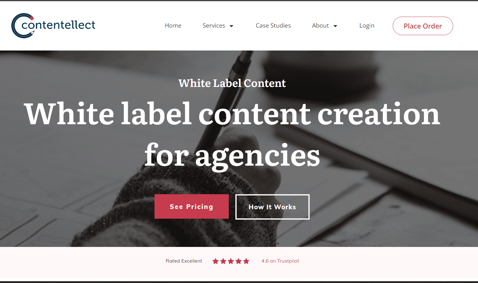Contentellect white label content services for starting a drop servicing writing agency