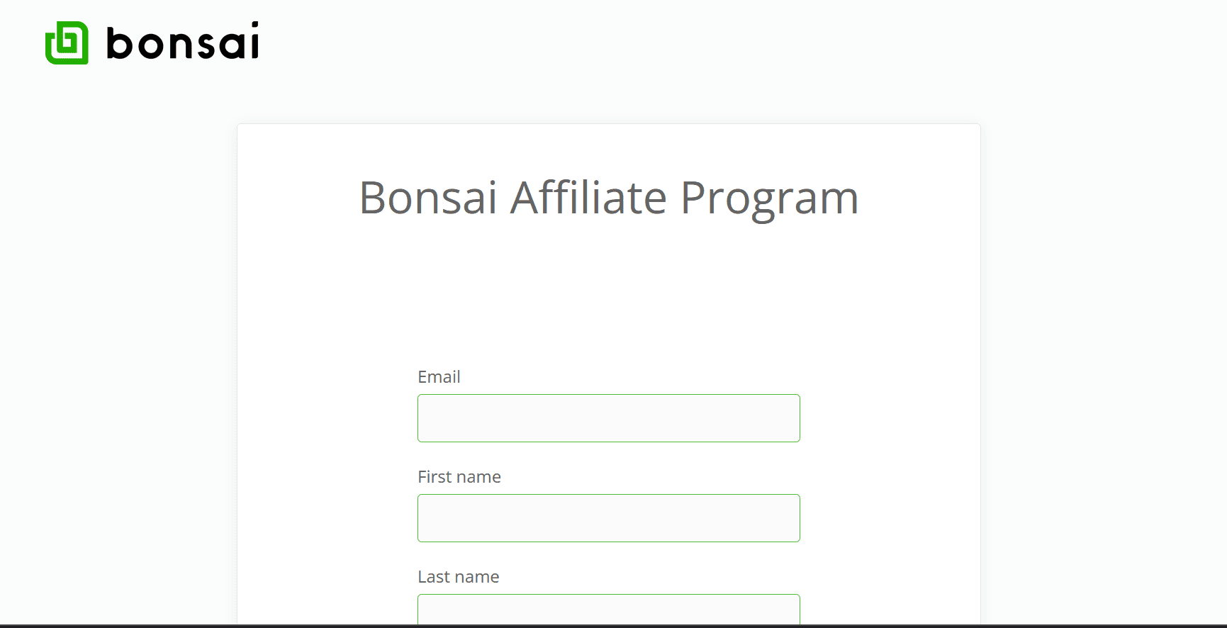 The Ultimate Guide to the Bonsai Affiliate Program How to join Hello Bonsai Affiliate Program