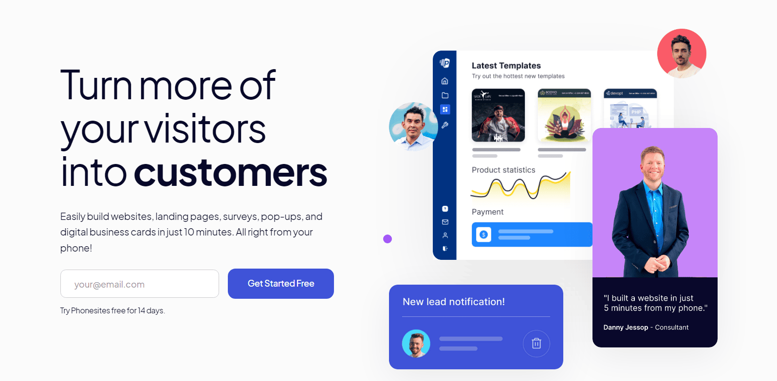 7 Best AI Website Builders of 2026 to Make Websites Really Fast. Phonesites website builder