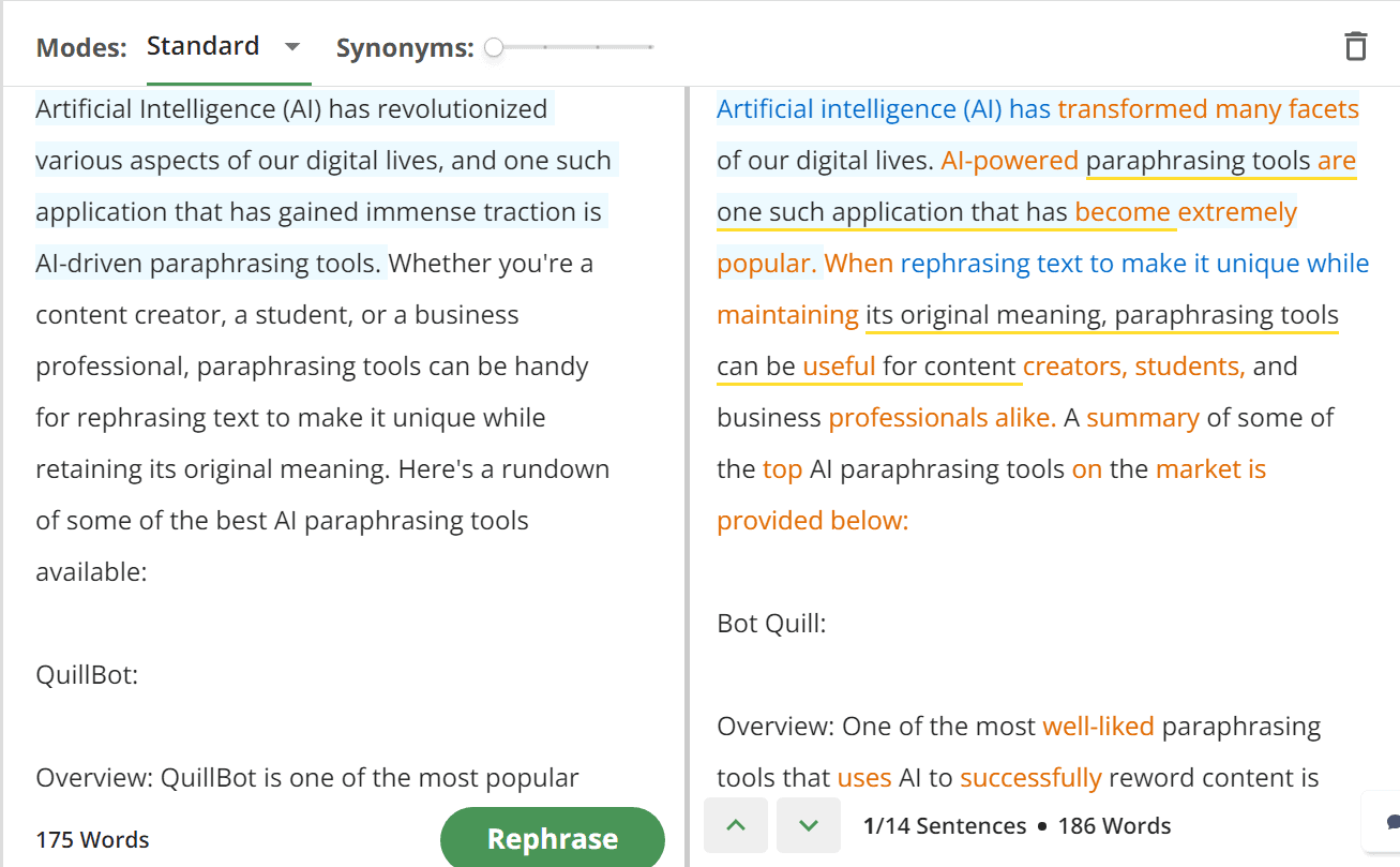 7 QuillBot Features That Make it a Must-have Content Productivity Tool QuillBot Features AI Paraphraser