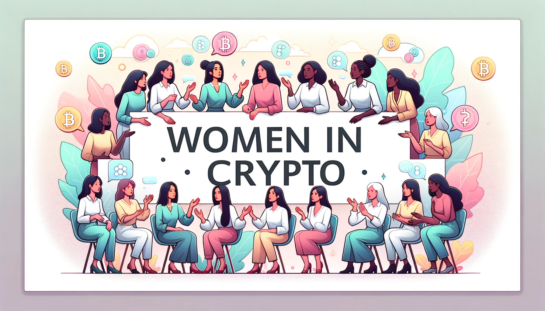 Women in crypto niches blogging