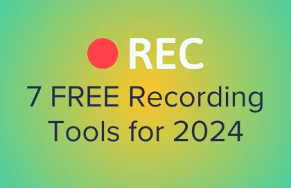 Free Screen Recording Software for Video Tutorials
