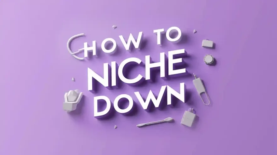 How to niche down as a business cover