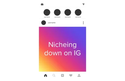 How to niche down on Instagram